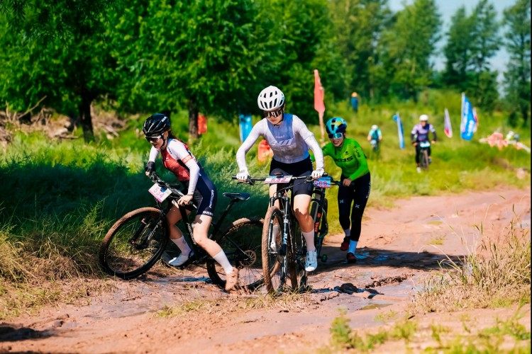 在这么高难, 骑行生态赛, 悦享湖光沙